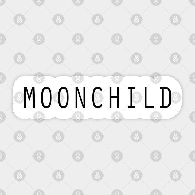 MOONCHILD Sticker by eesomebysrishti